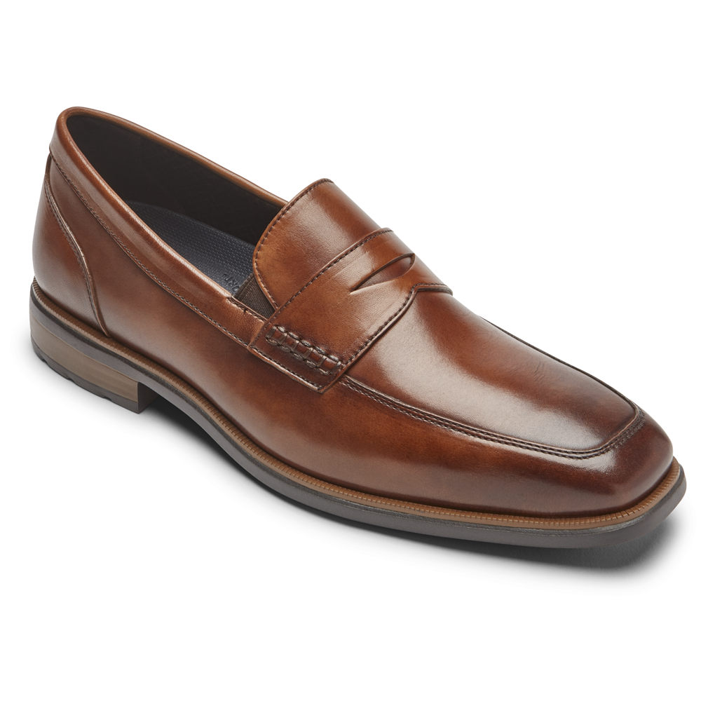 Rockport Loafers Herre Brune - Dres Sports Business 2 Penny - HTEY07423